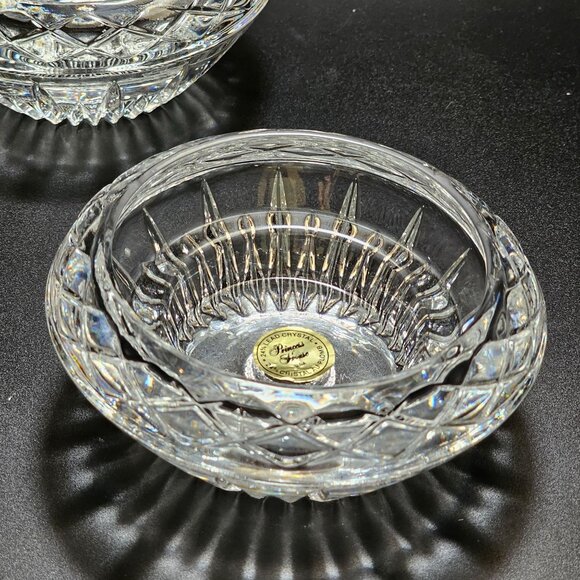 2 Princess House 3 in1 Candle Holders 2" taper dinner candle pillar votive holde - Picture 3 of 11